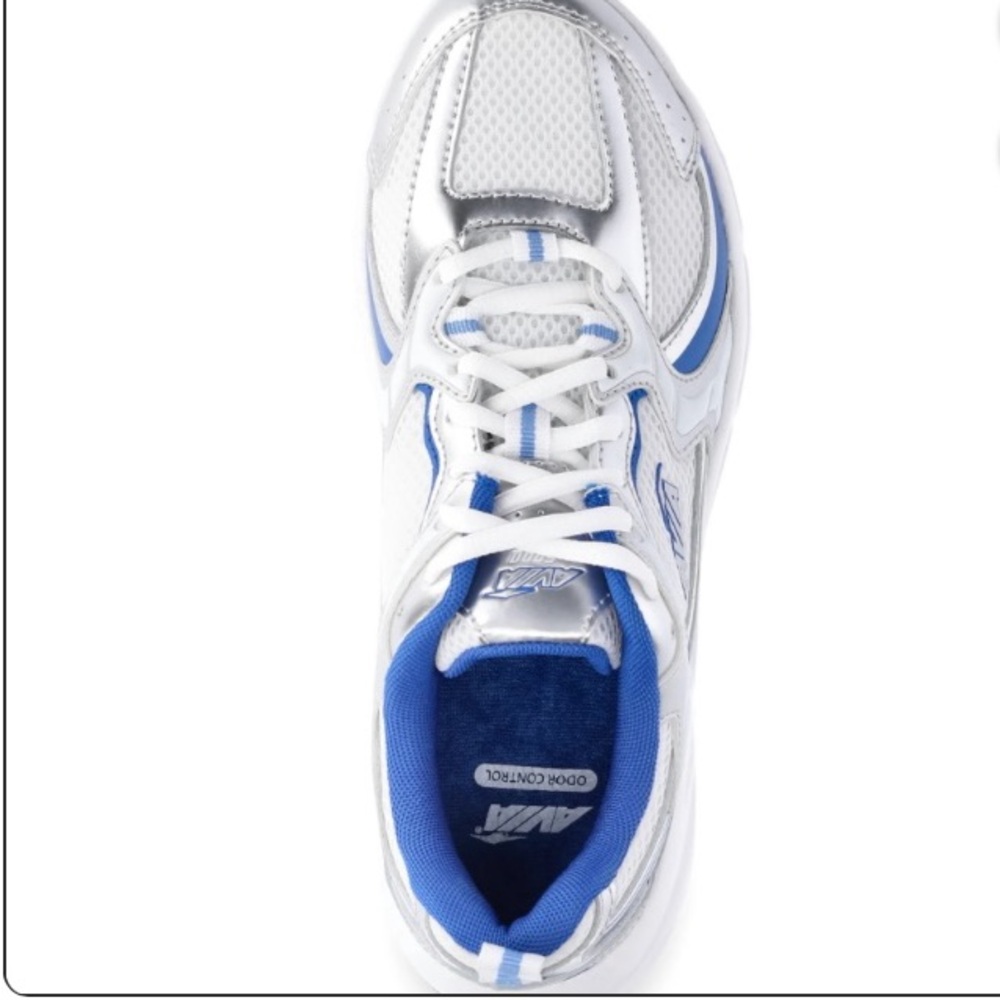 Avia Women's Sneakers in Blue and Silver